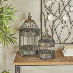 Bird cages store for decoration only